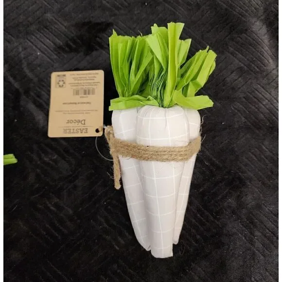 Nwt Easter 3 Sets Of 3 Carrots Home Decor Bundle - Picture 2 of 4